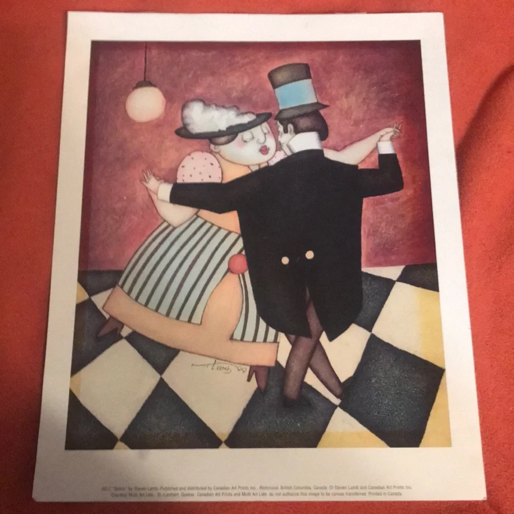 DANCE Print by Steven Lamb